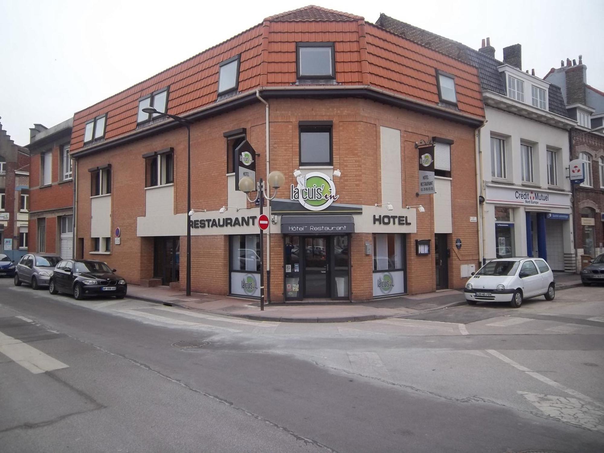 Hotel Restaurant La Cuis'In Coudekerque-Branche Buitenkant foto